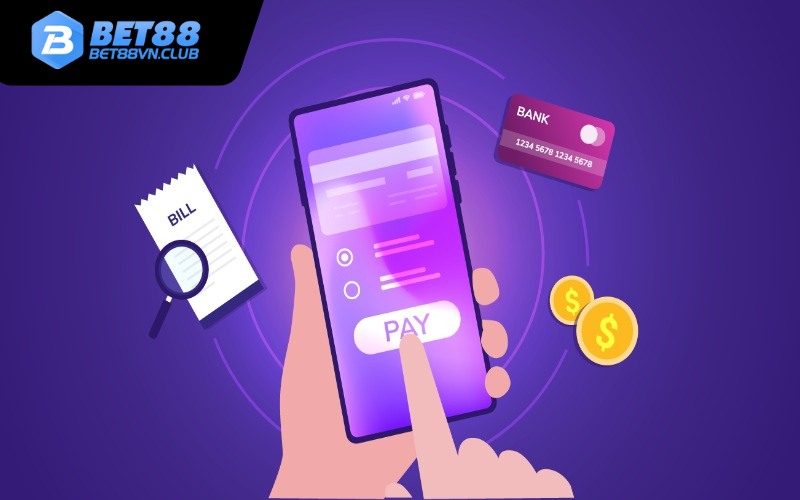 Các bước rút tiền Bet88 chi tiết