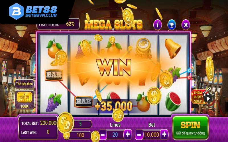 Tổng quan trò chơi nổ hũ đổi thưởng Bet88