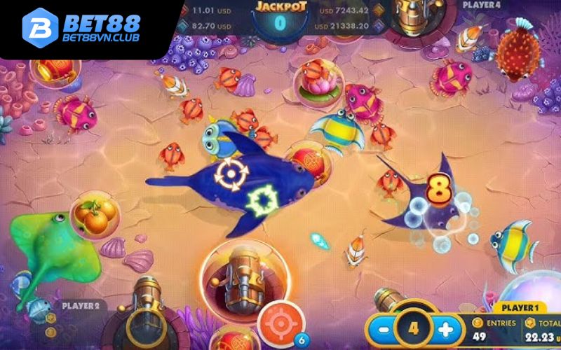 Những đặc điểm nổi bật của gia bắn cá Bet88
